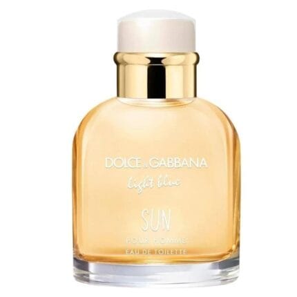 Image Showing Scent Sample of Dolce & Gabbana Light Blue - Sun Pour Homme