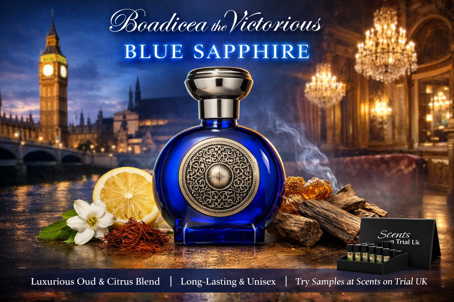 Boadicea the Victorious Blue Sapphire: A Luxurious UK Fragrance Worth Experiencing