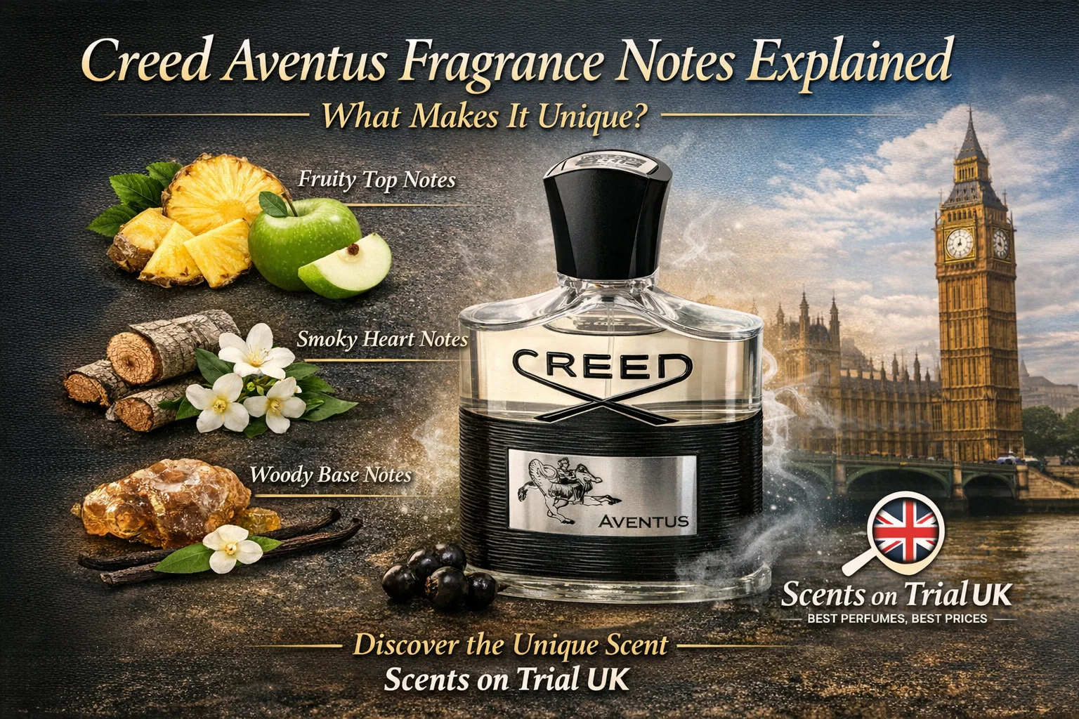 Creed Aventus Fragrance Notes UK Guide